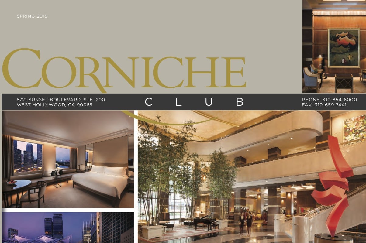 Corniche Club Newsletter – Spring 2019